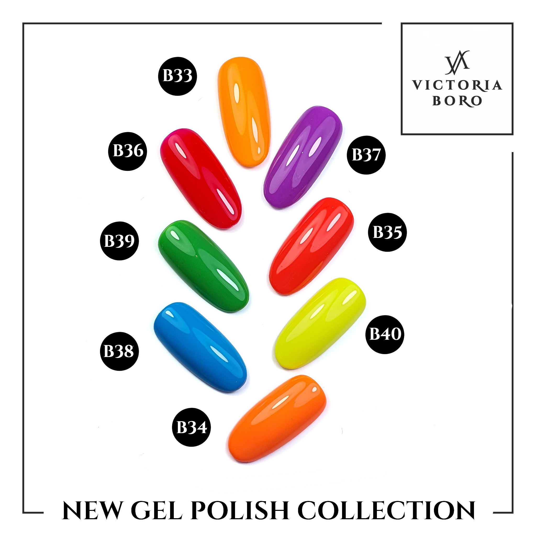 Soak off gel polish B39 7ml
