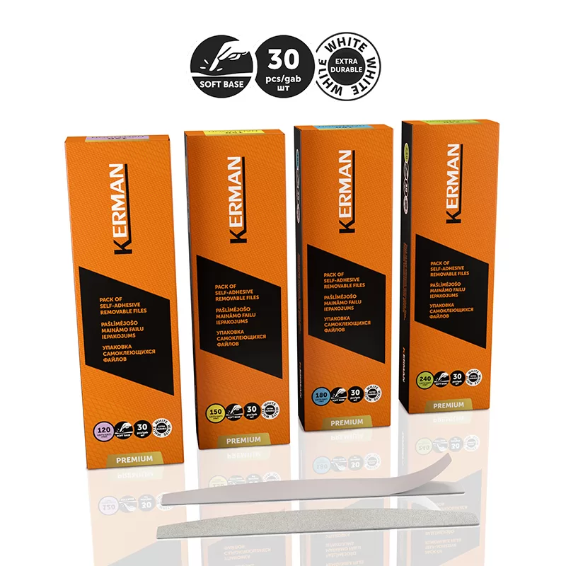Kerman interchangeable nail files-Moon PREMIUM (with softening) - 120gr