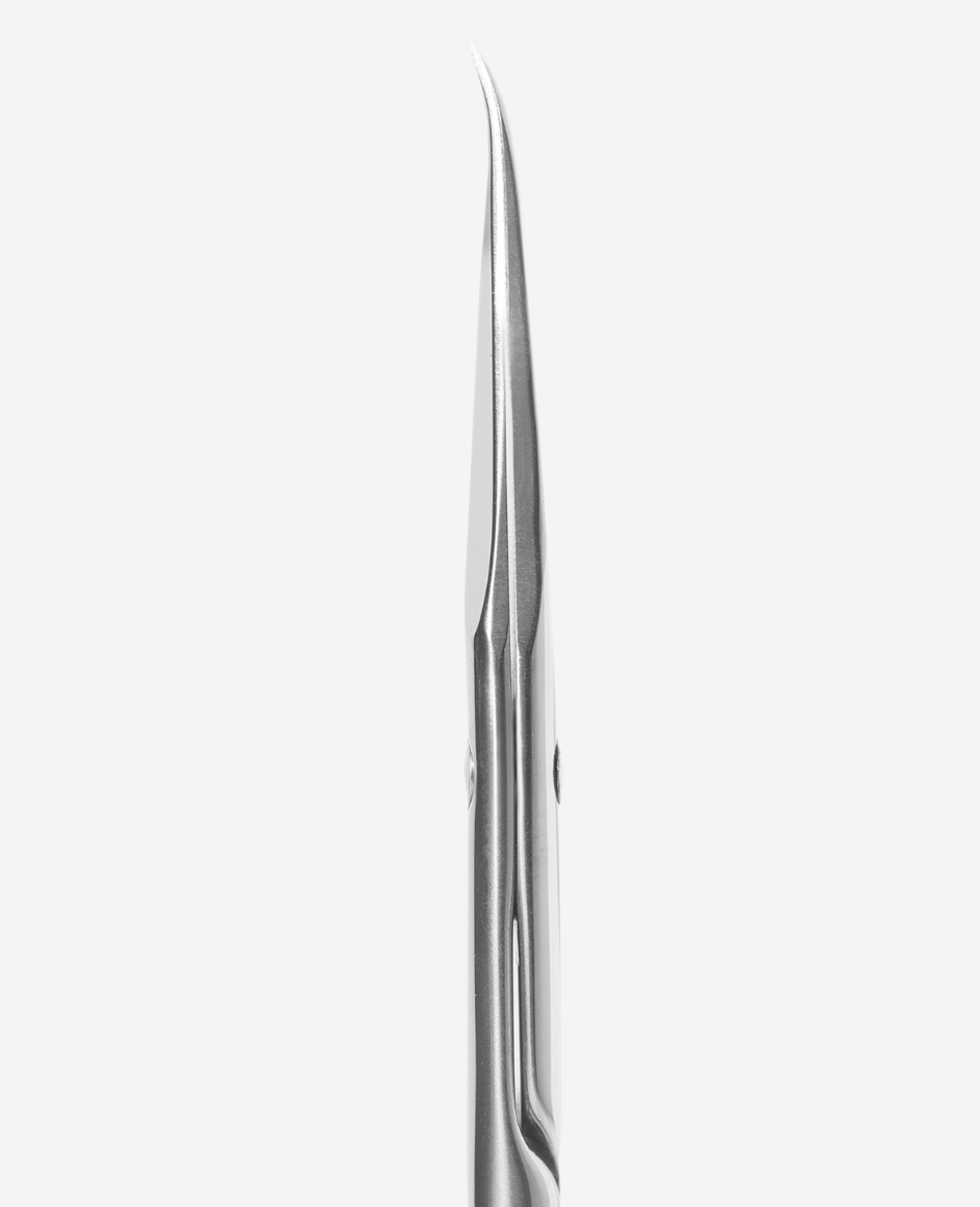Professional cuticle scissors Staleks EXPERT 51 TYPE 3 with a hook