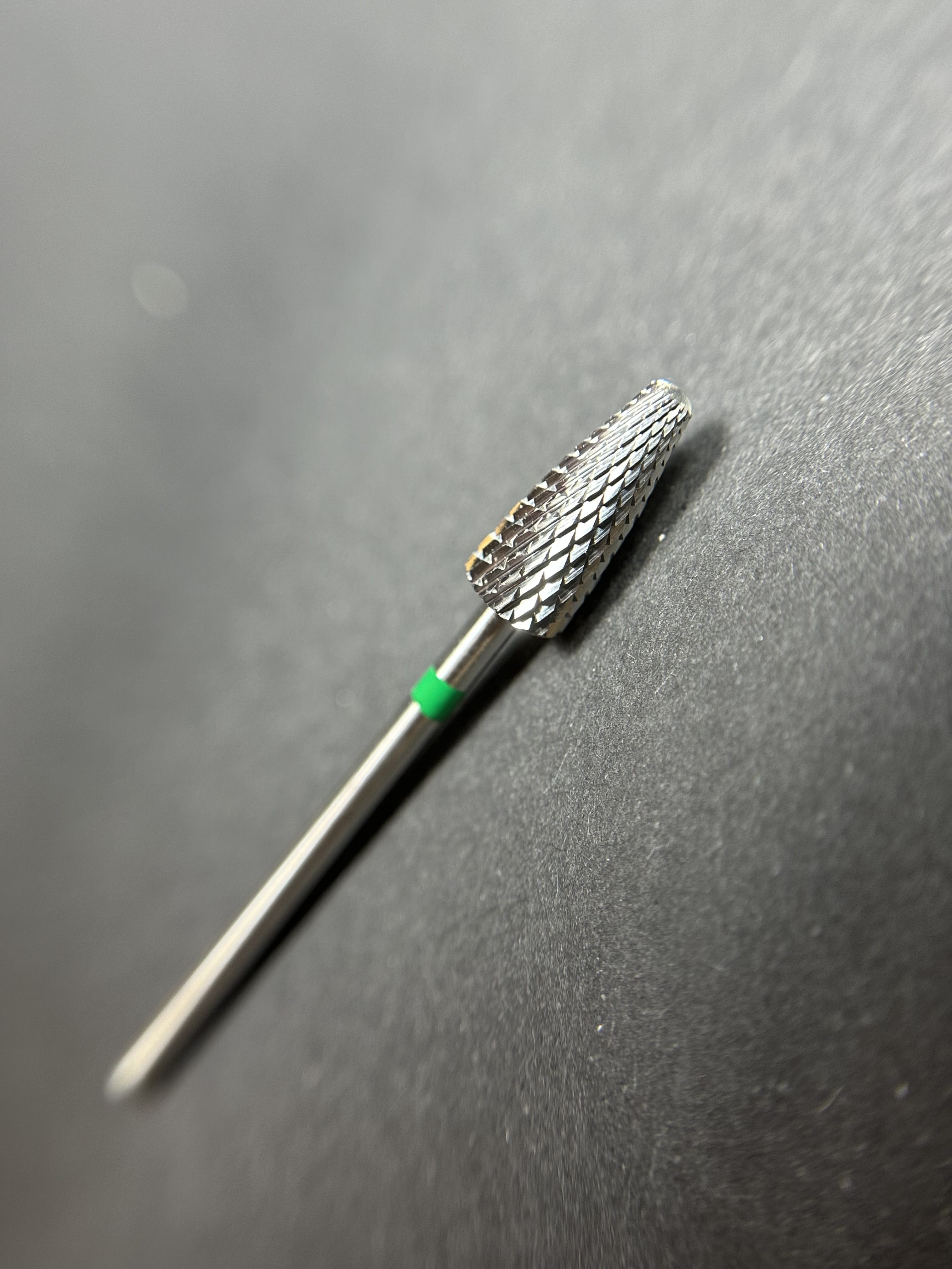 Nail Drill Bit - Carrot form (green)