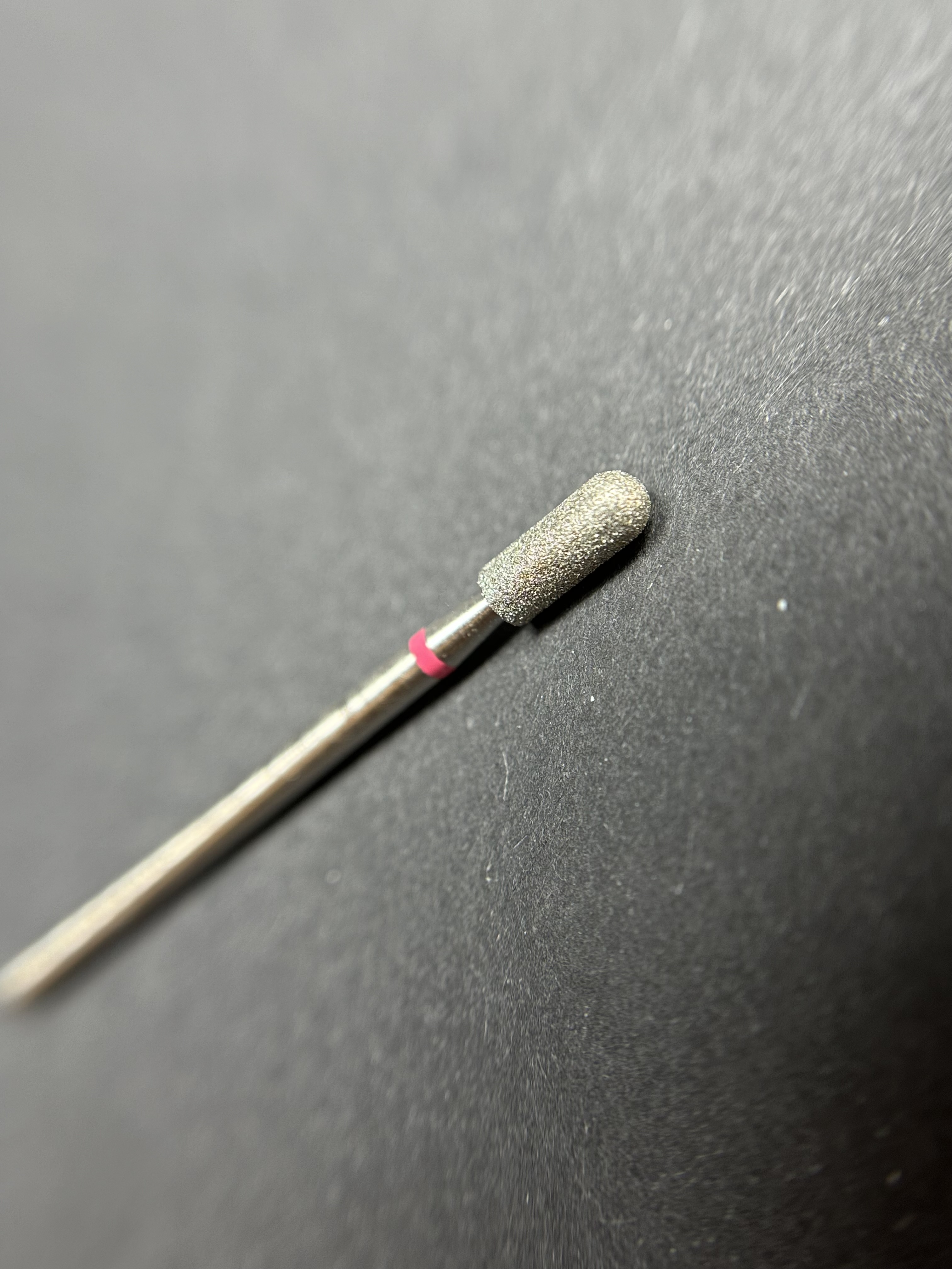 Nail Drill Bit -  Cilinder form  (Red)