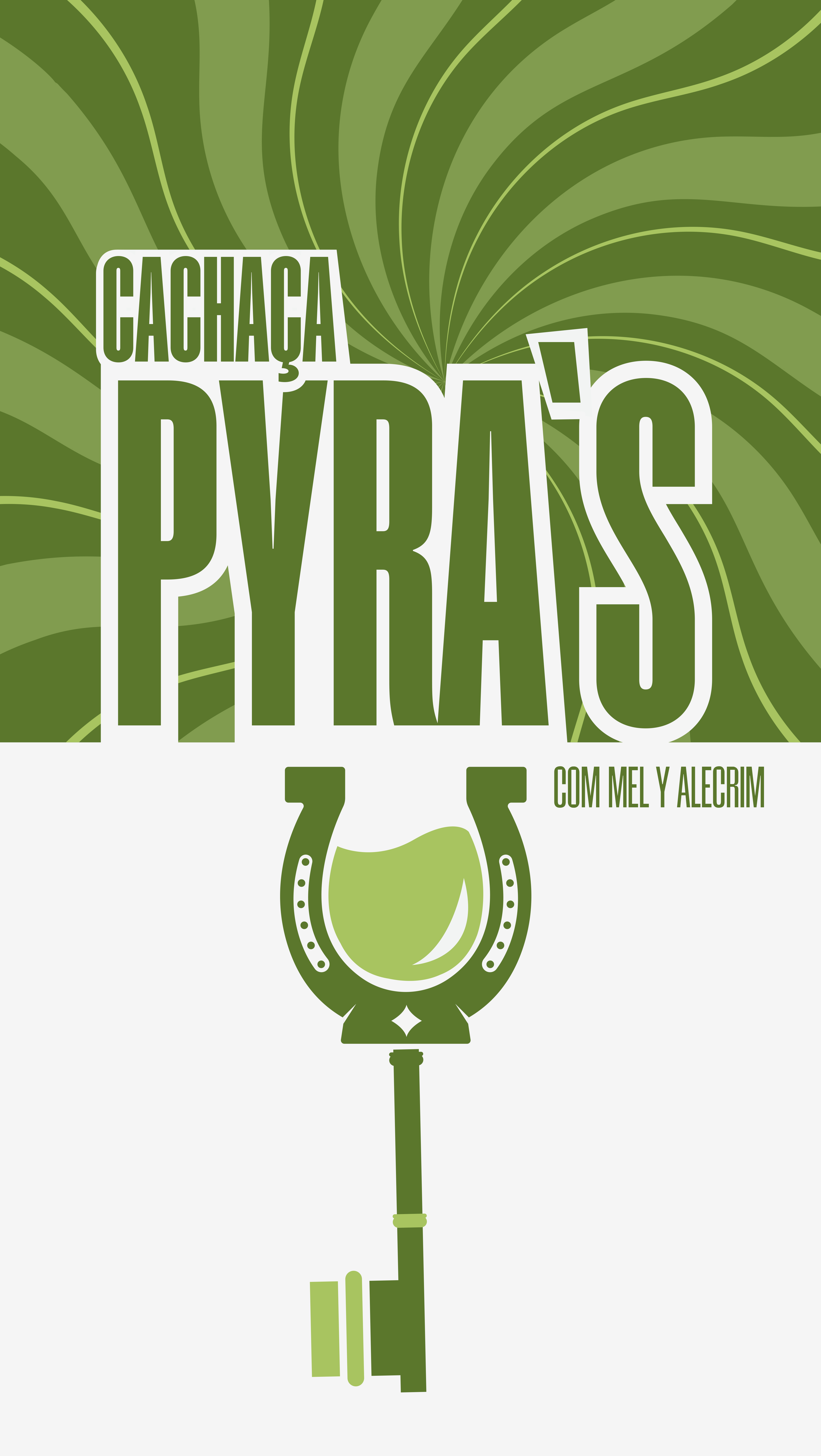 PYRAS´S cachaça com mel y alecrim 275ml