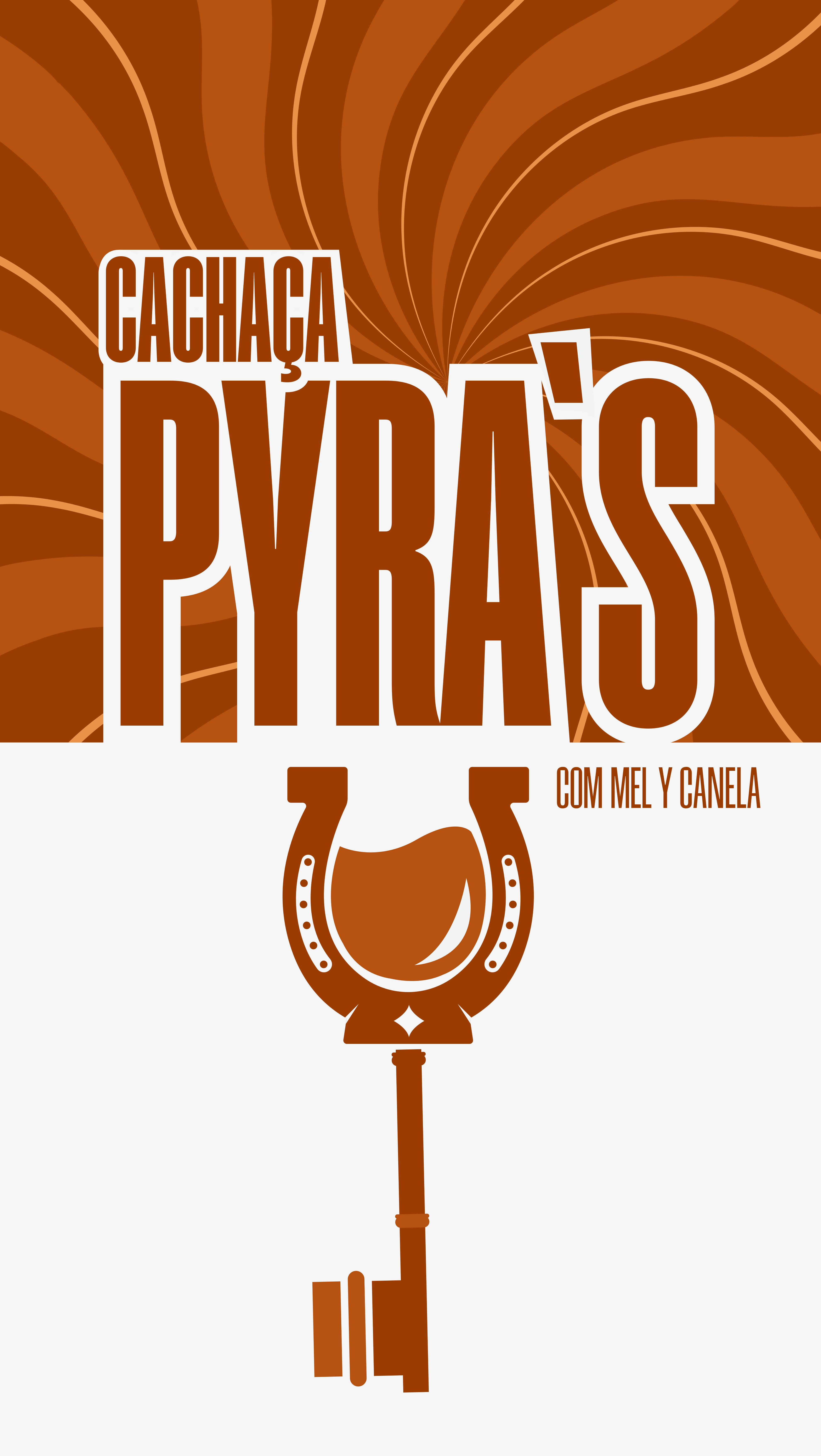 PYRA´S cachaça com mel y canela 275ml