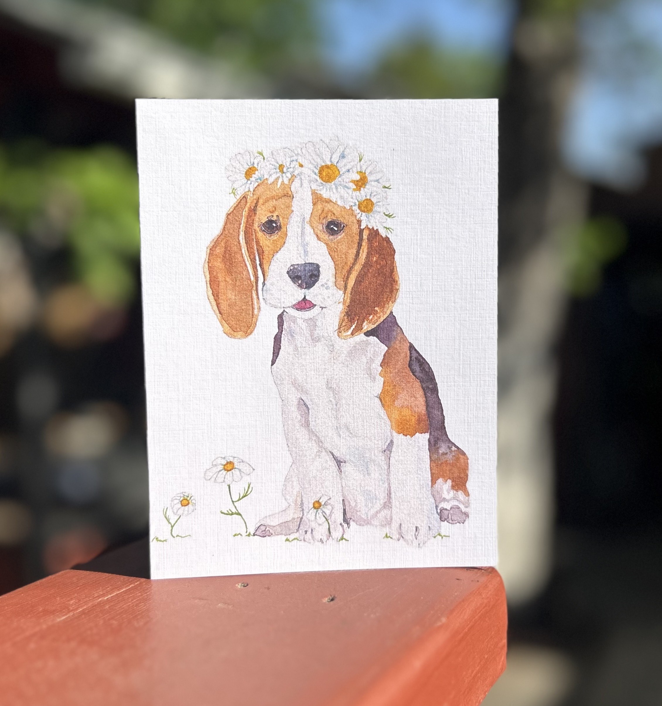 Beagle greeting cards