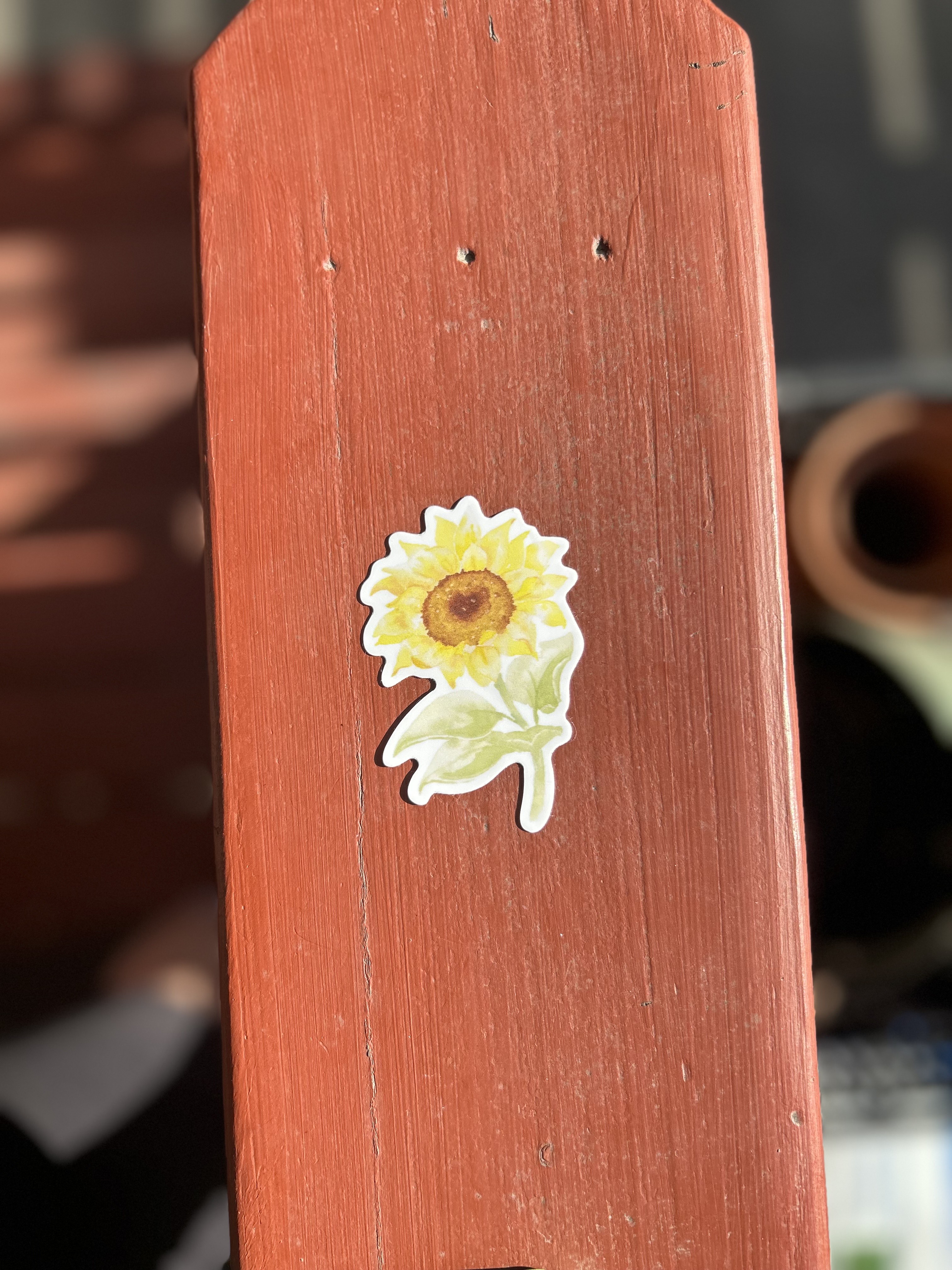 Sunflower Sticker