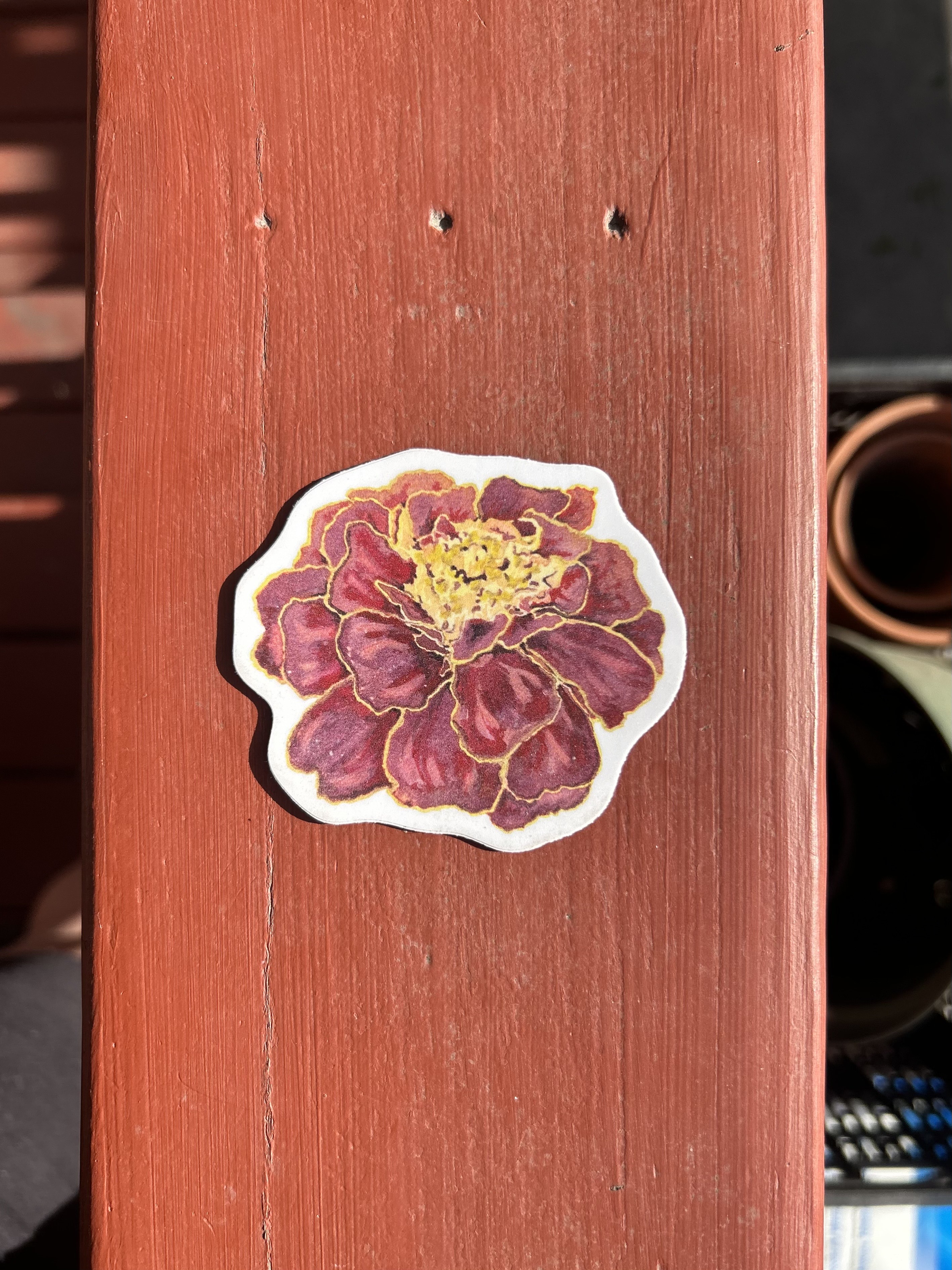 Marigold Sticker