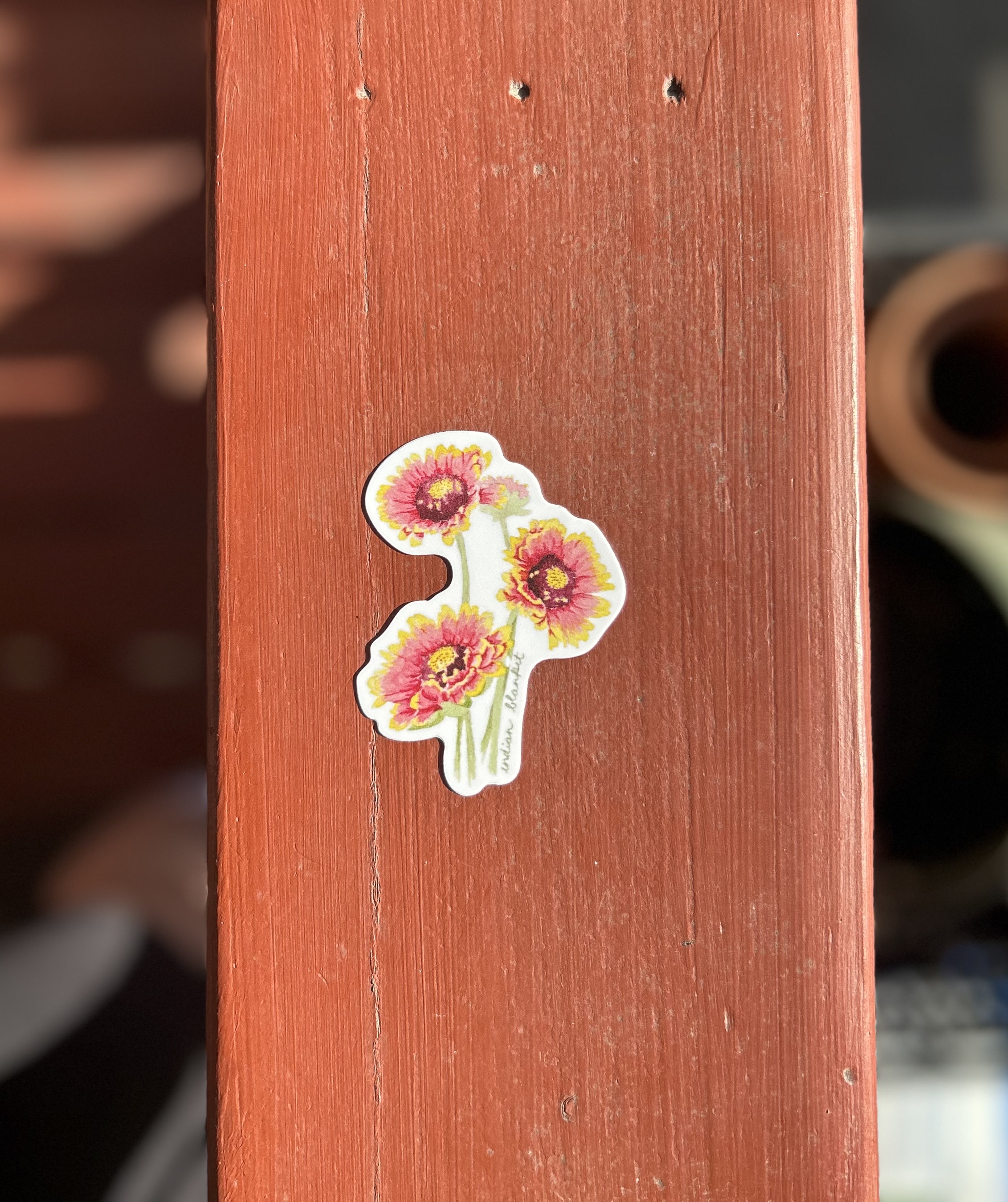 Indian Blanket Sticker
