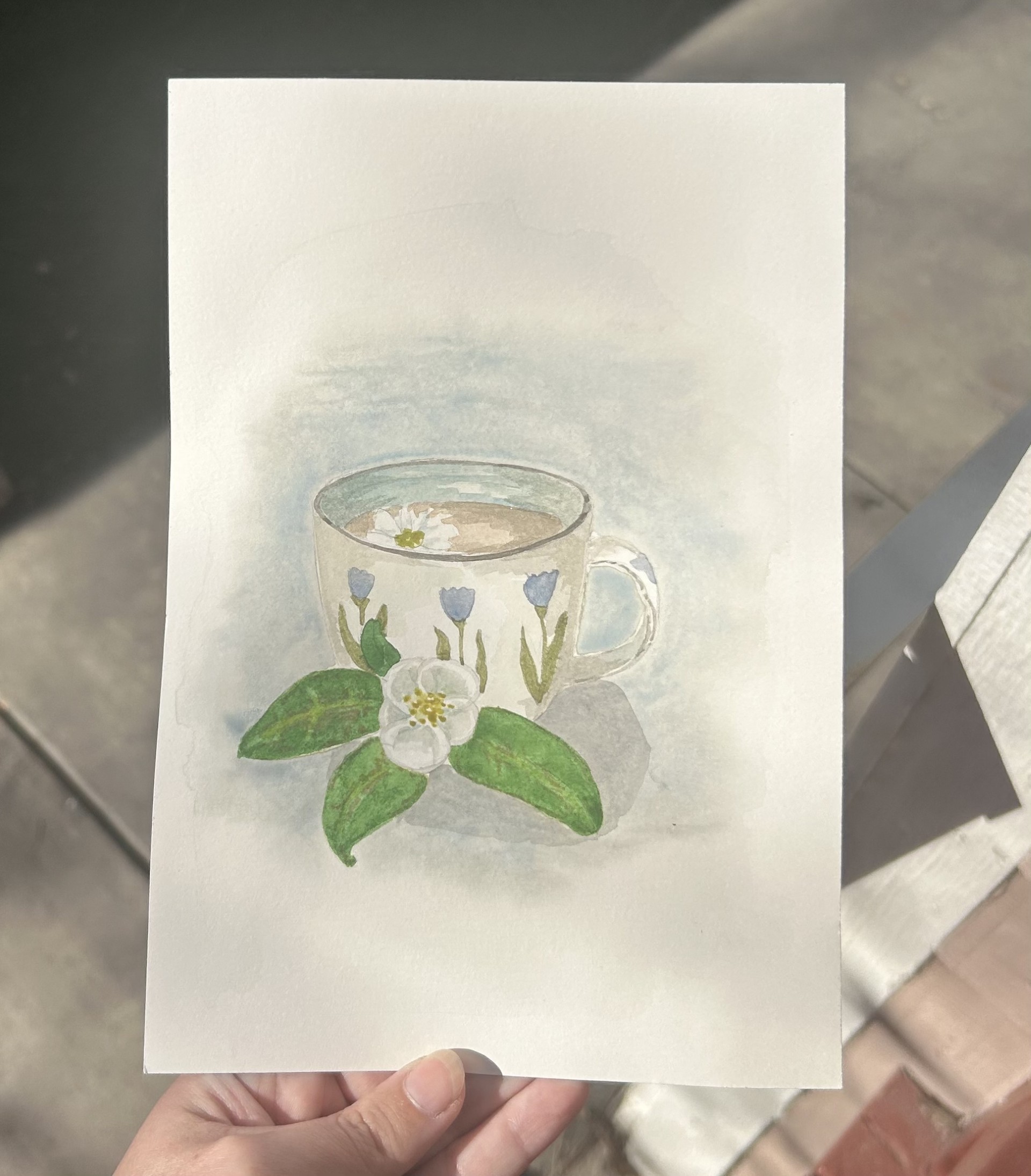 Beginner watercolor class