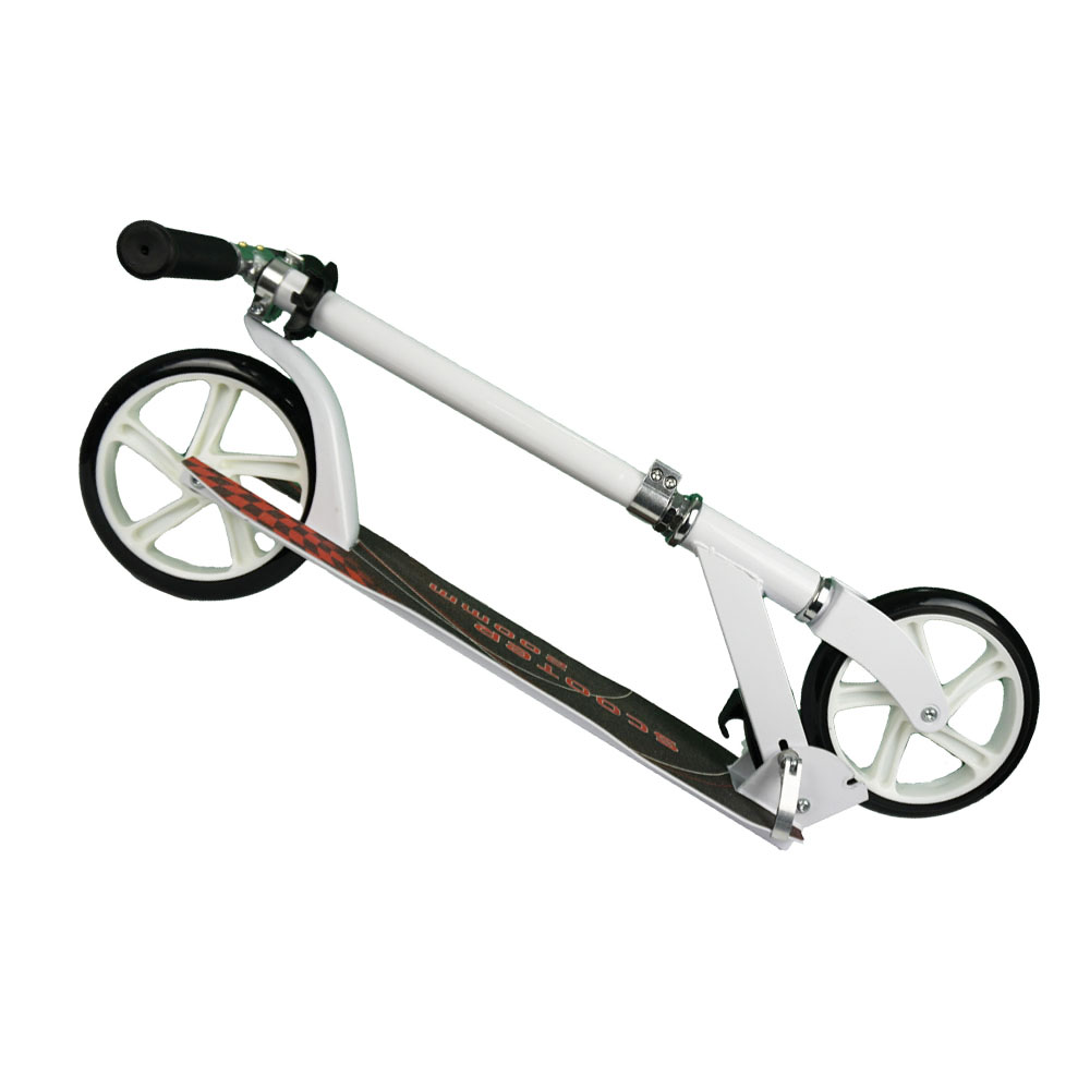 iNFANCiA FELiZ Scooter Patinete Plegable Ideal para Transportar en la Ciudad, monopatín, patín del Diablo, para Adolescentes y Adultos. soporta 100kg, Acero Reforzado