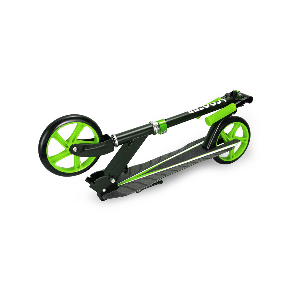 iNFANCiA FELiZ Scooter Patinete Plegable Ideal para Transportar en la Ciudad, monopatín, patín del Diablo, para Adolescentes y Adultos. soporta 100kg, Acero Reforzado