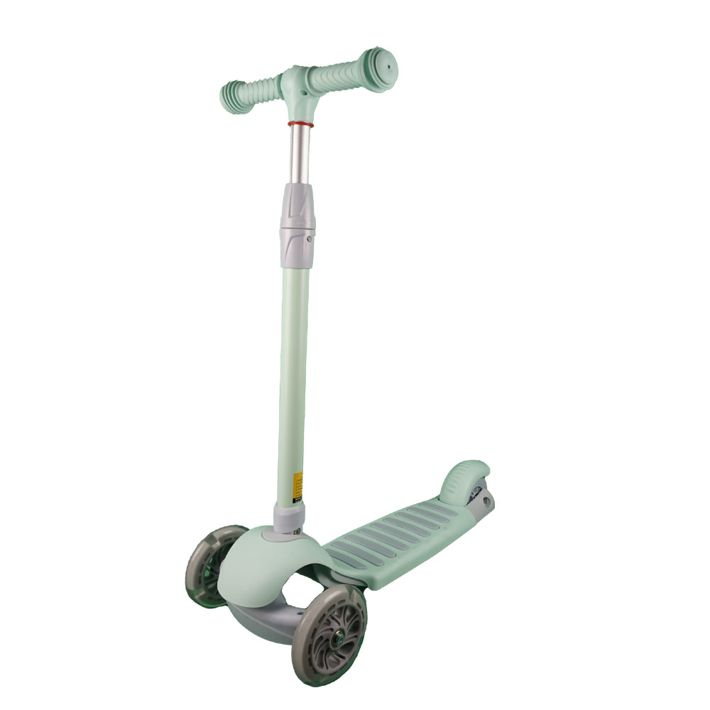 iNFANCiA FELiZ Scooter H, Juguete para niños y niñas de 2 a 8 años con manubrio Ajustable y Ruedas Delanteras con Luces LED. 