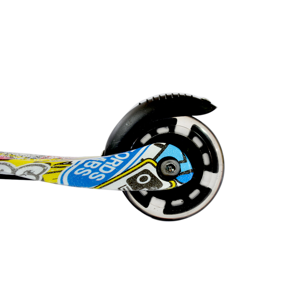 iNFANCiA FELiZ :) Juguete Scooter, Ajustable con Luces LED en Las Ruedas, Regalo Ideal para niños y niñas de 2 a 7 años. patín del Diablo, patineta