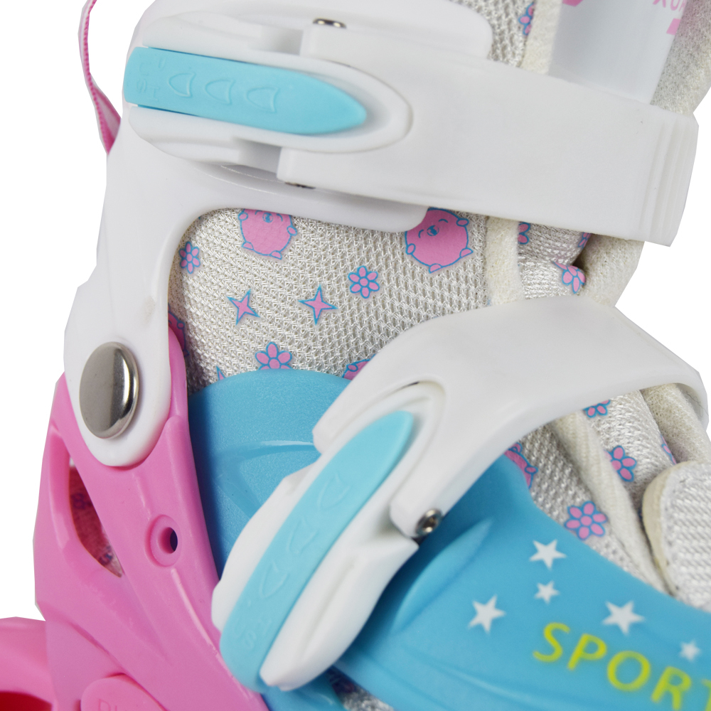 iNFANCiA FELiZ Patines en Linea 3 Ruedas para niños y niñas de 3 a 5 años con Ruedas led