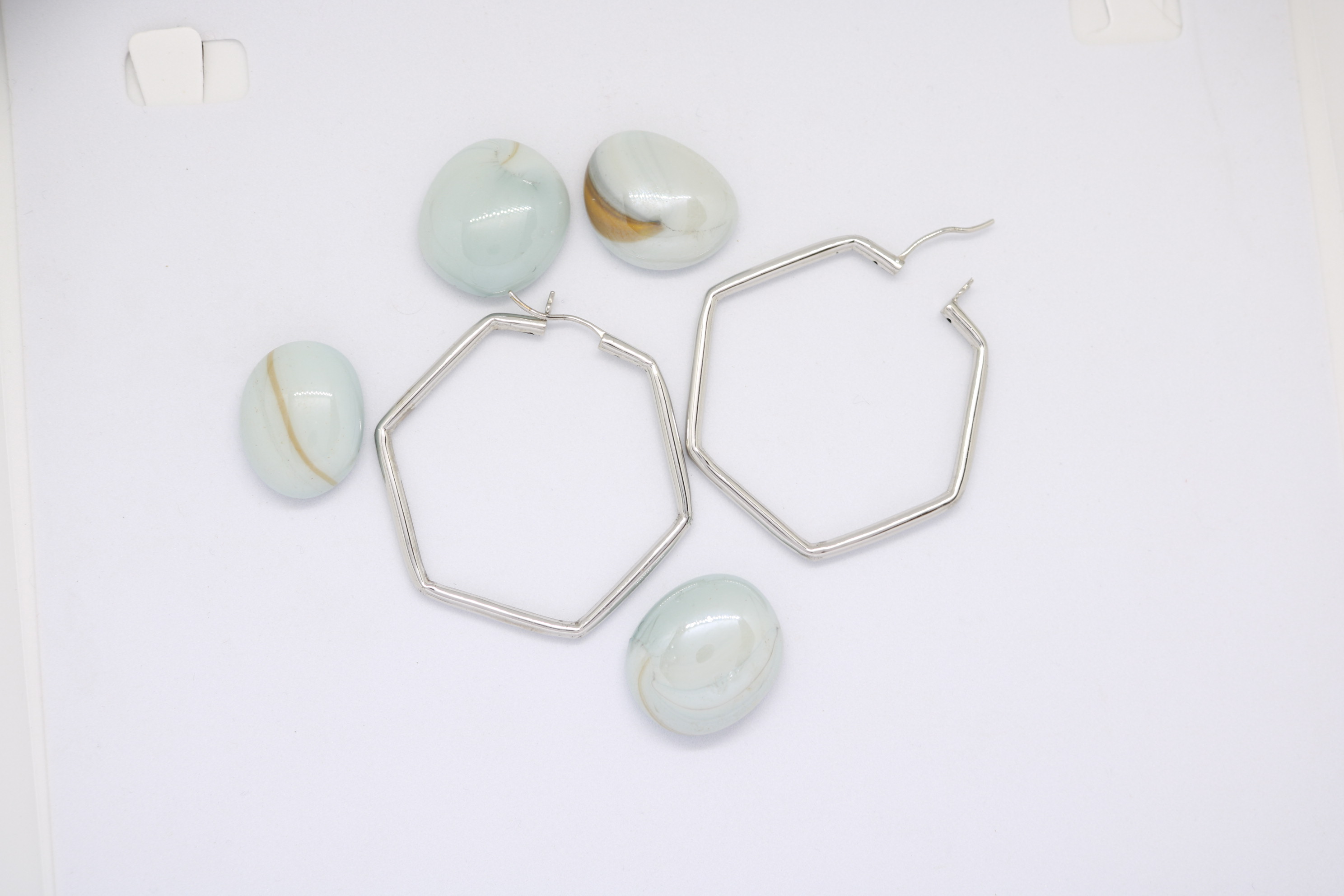 Hexagon shape Earring 