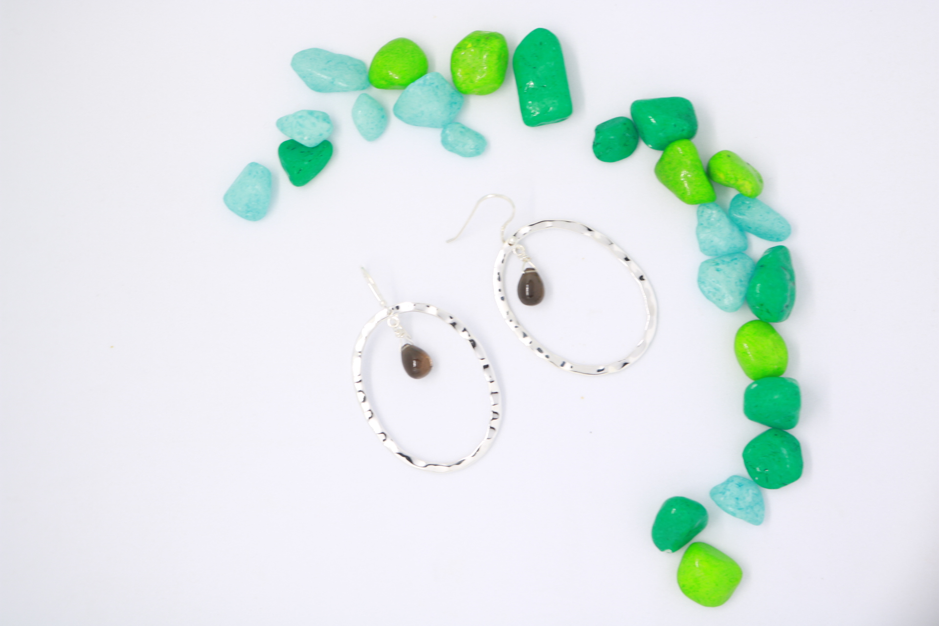 Designer shape with stone Earrings