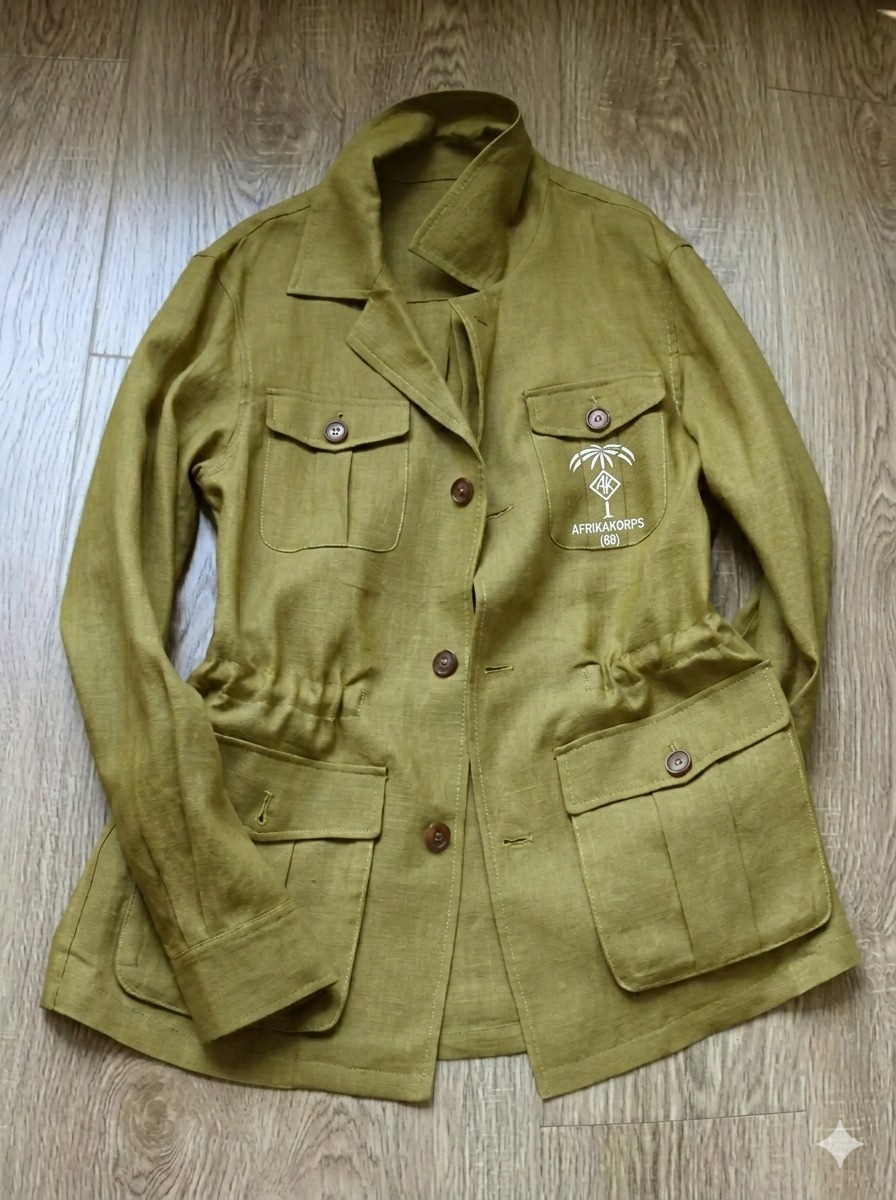 Chaqueta Sahariana lino