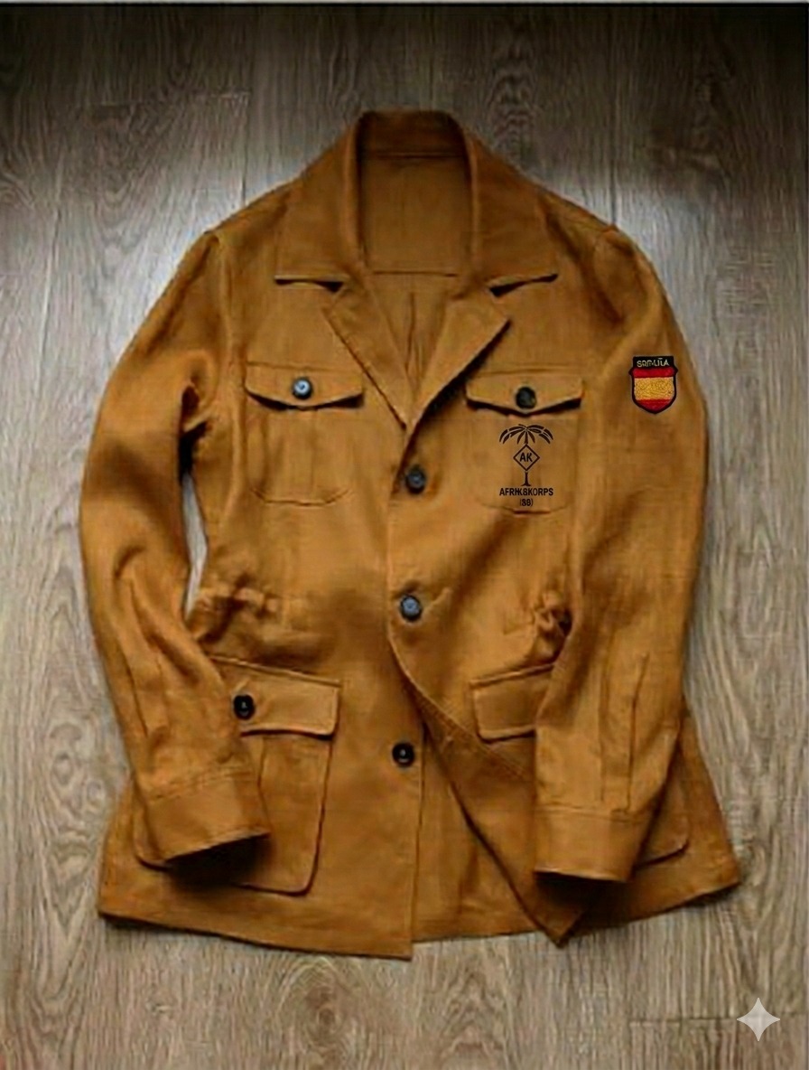 Chaqueta sahariana lino
