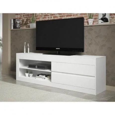 Rack Zoom com 2 Gavetas Para TV até 55 Polegadas