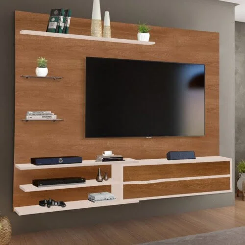 Painel Verona Para TV Até 60 Polegadas Rud Rack