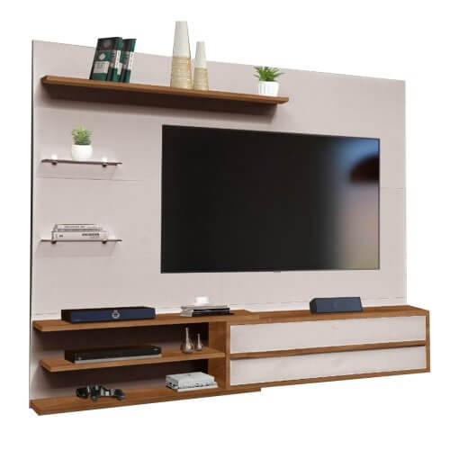 Painel Verona Para TV Até 60 Polegadas Rud Rack