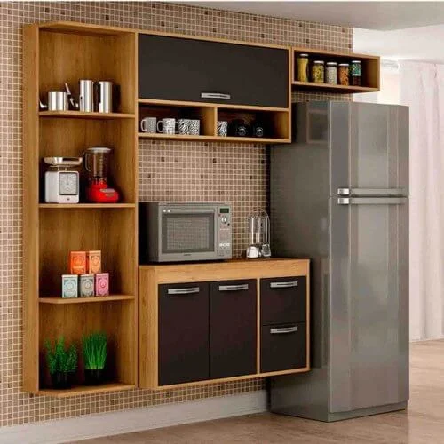 Cozinha Esmeralda 3 Portas 2 Gavetas Sallêto