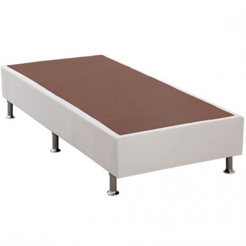 Base Solteiro Cama Box Courino 25x88x188