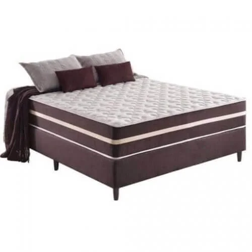 Cama Box Anjos Casal Classic Molas Superlastic
