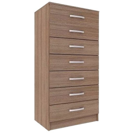Cômoda com 7 Gavetas Evidencia