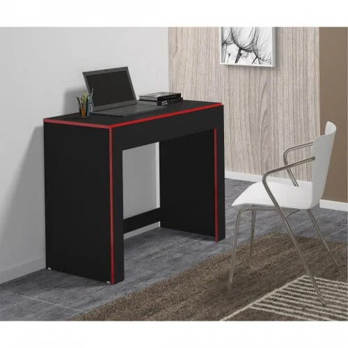 Mesa de Computador Alice Gamer Escrivaninha 1 Gaveta Minas Plac
