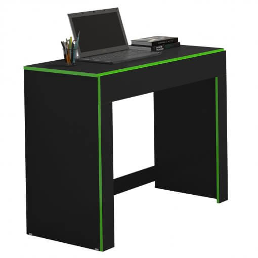 Mesa de Computador Alice Gamer Escrivaninha 1 Gaveta Minas Plac