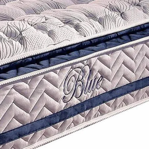 Colchão Blue Casal Paropas de Molas Pocket com Pillow Top