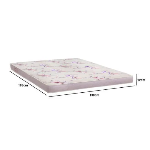 Colchão Physical Resistente Casal 12x188x138cm Ortobom