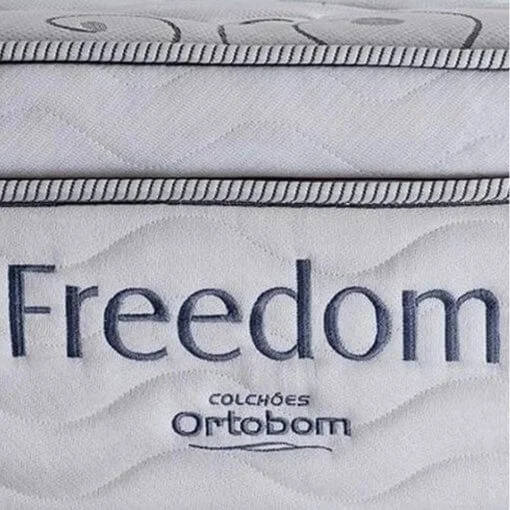 Colchão Freedom Solteiro 78×188 de Molas Ensacadas Ortobom