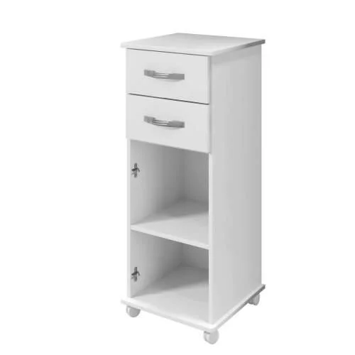 Balcão Tókio 2 Gavetas e 1 Porta Branco
