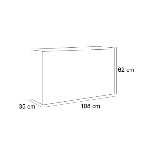Rack Liverpool Para TV Até 42 Polegadas 1 Porta EDN