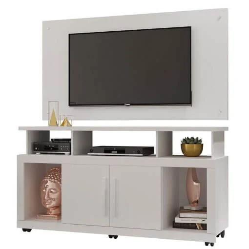 Rack com Painel para TV Star até 50 Polegadas 2 Portas Borsari