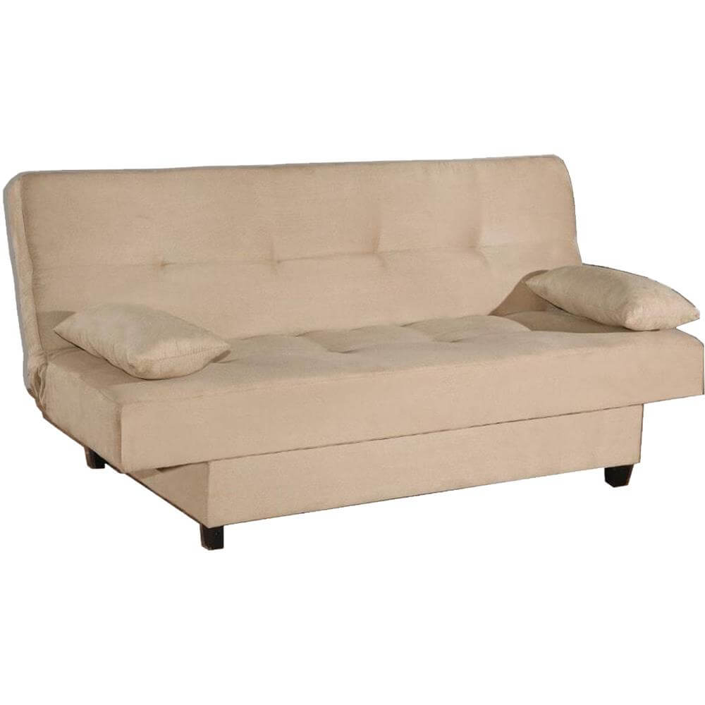 Sofá Cama Turmalina Casal com 3 Lugares 185cm