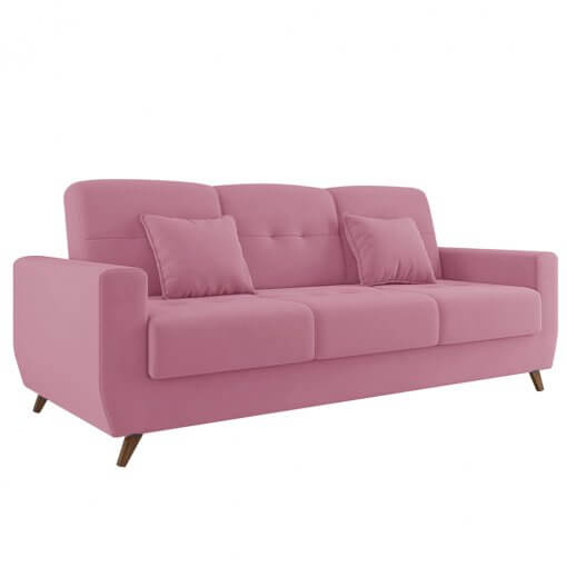 Sofá Cama Pamela 4 Lugares Reclinável com Baú 207cm Tecido Veludo Matrix