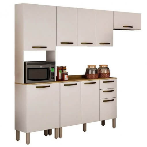 Cozinha Valencia 9 Portas 2 Gavetas