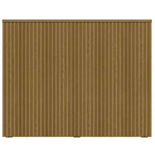 Cabeceira Pipa Queen Ripada com Frame Linea