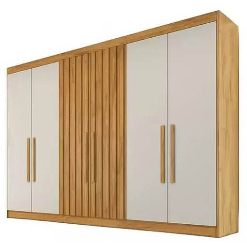 Guarda Roupa Potente Casal 6 Portas 6 Gavetas Europa