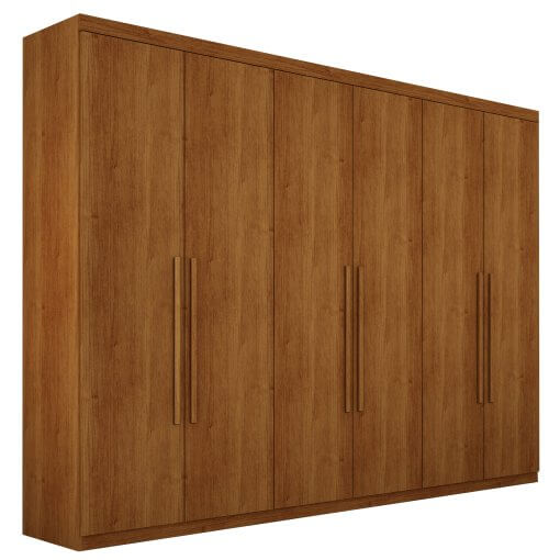Guarda Roupa Orion Casal 6 Portas 6 Gavetas Salleto