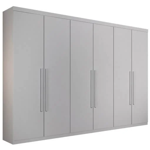 Guarda Roupa Orion Casal 6 Portas 6 Gavetas Salleto
