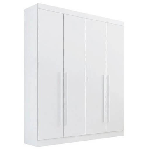 Guarda Roupa Da Vinci Casal 4 Portas 3 Gavetas