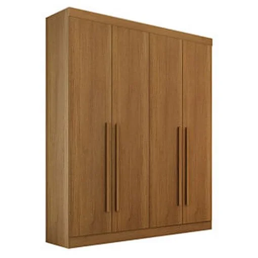 Guarda Roupa Da Vinci Casal 4 Portas 3 Gavetas