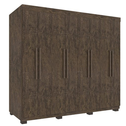 Guarda Roupa Milão Casal 8 Portas 4 Gavetas Imop