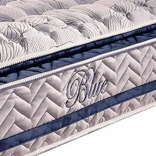Base Universal com Colchão Blue Casal Paropas de Molas Pocket