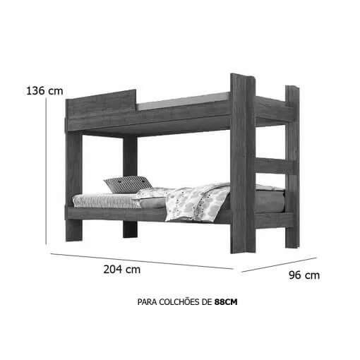 Beliche Isabela para Colchão 188×88 Salleto