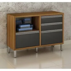 Balcão Jade 1 Porta 4 Gavetas para Cozinha CHF
