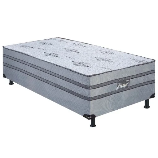 Cama Box Prestige Solteiro Molas Ensacadas